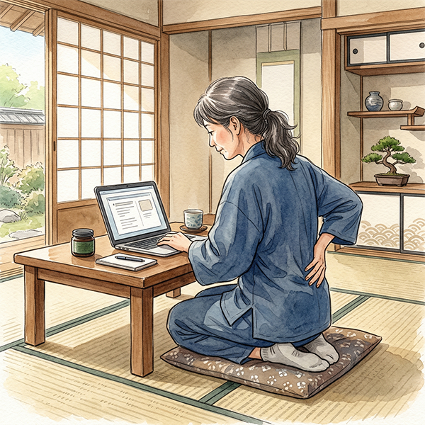 デスクワーク族の腰痛と肩こりに漢方外用ケアという選択肢